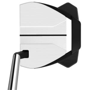 TaylorMade Spider GTX White #3 - Overhead view