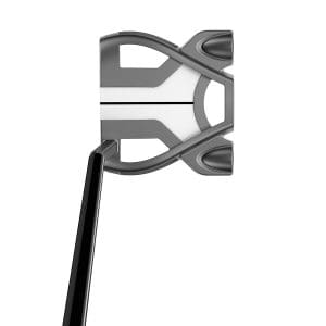 TaylorMade Spider Tour Putter on white seamless background.